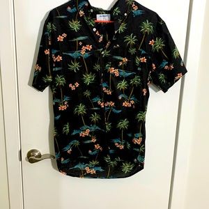 Old Navy Black button down, medium